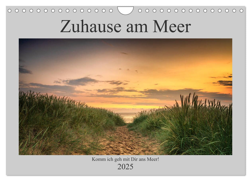 Zuhause am Meer (CALVENDO Wandkalender 2025)