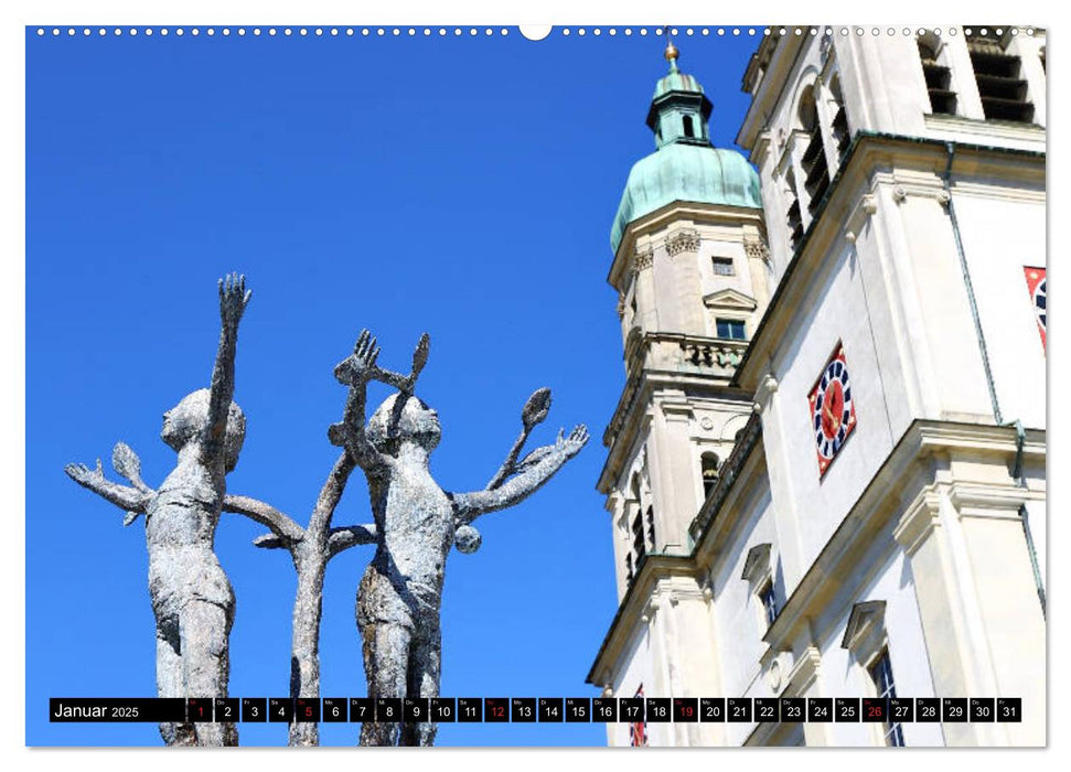 Kempten im Allgäu, die älteste Stadt Deutschlands (CALVENDO Wandkalender 2025)