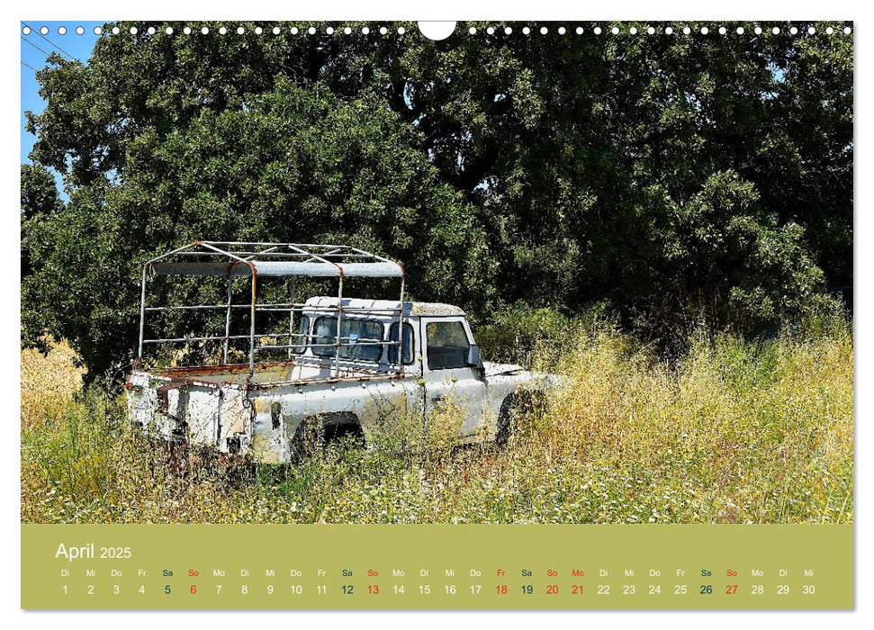 Alte Autos aus Europa (CALVENDO Wandkalender 2025)