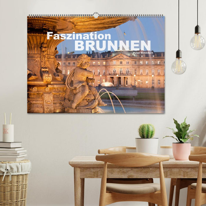 Faszination Brunnen (CALVENDO Wandkalender 2025)