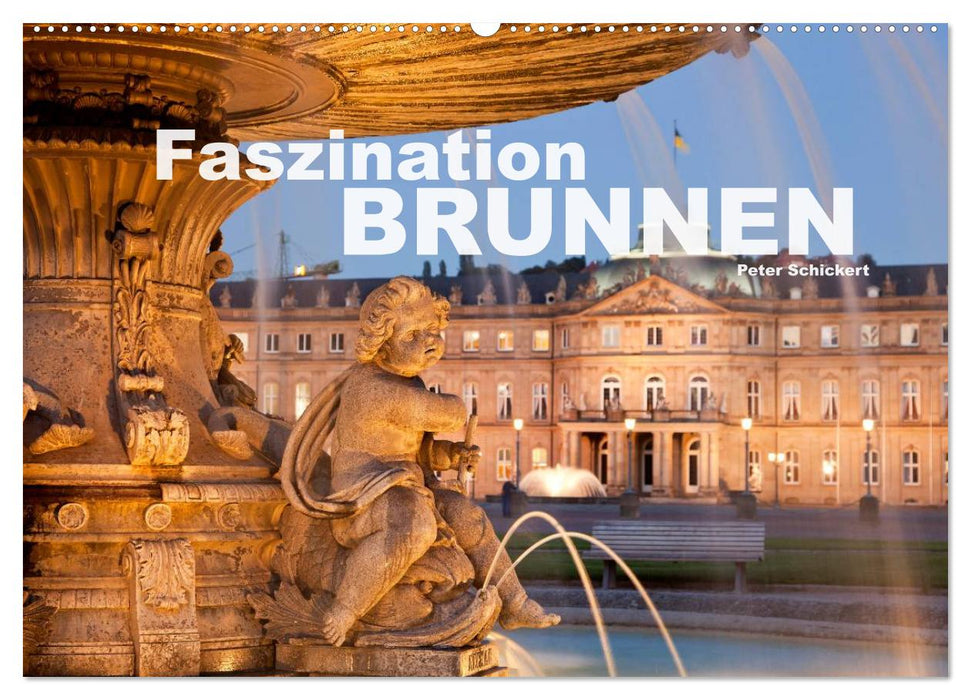 Faszination Brunnen (CALVENDO Wandkalender 2025)