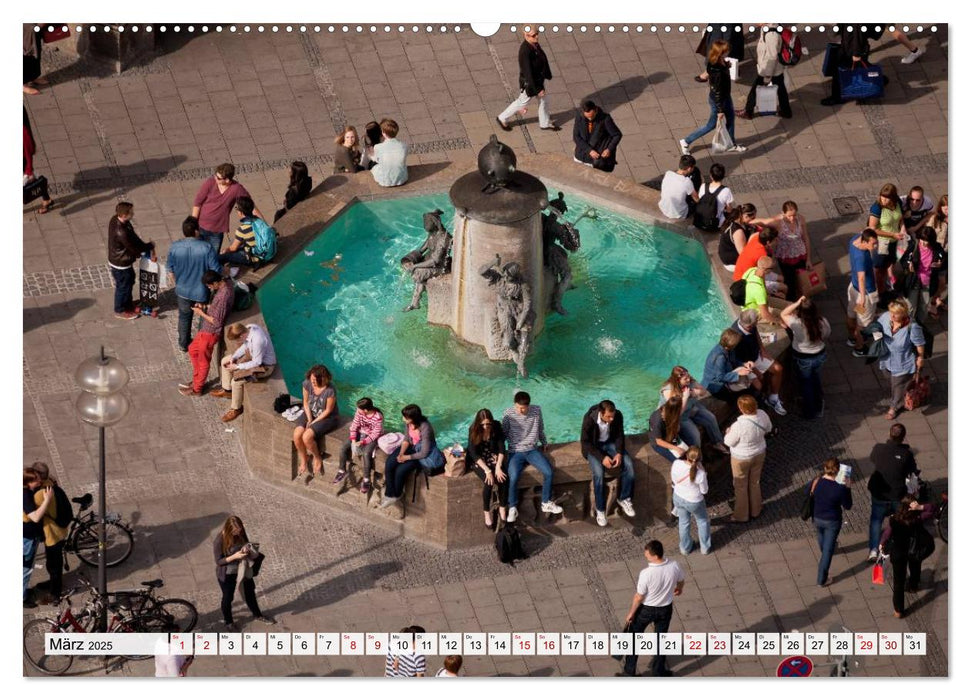 Faszination Brunnen (CALVENDO Wandkalender 2025)