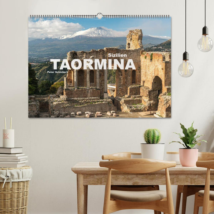 Sizilien - Taormina (CALVENDO Wandkalender 2025)