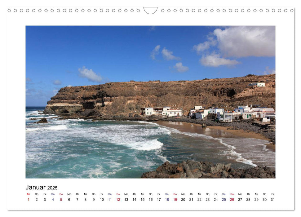 Fuerteventura - Perle im Atlantik (CALVENDO Wandkalender 2025)