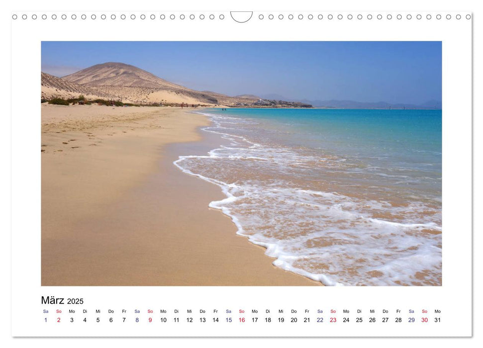 Fuerteventura - Perle im Atlantik (CALVENDO Wandkalender 2025)