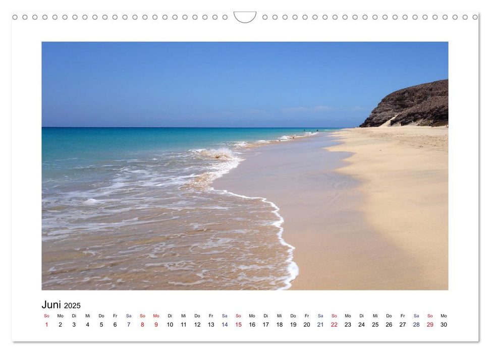 Fuerteventura - Perle im Atlantik (CALVENDO Wandkalender 2025)