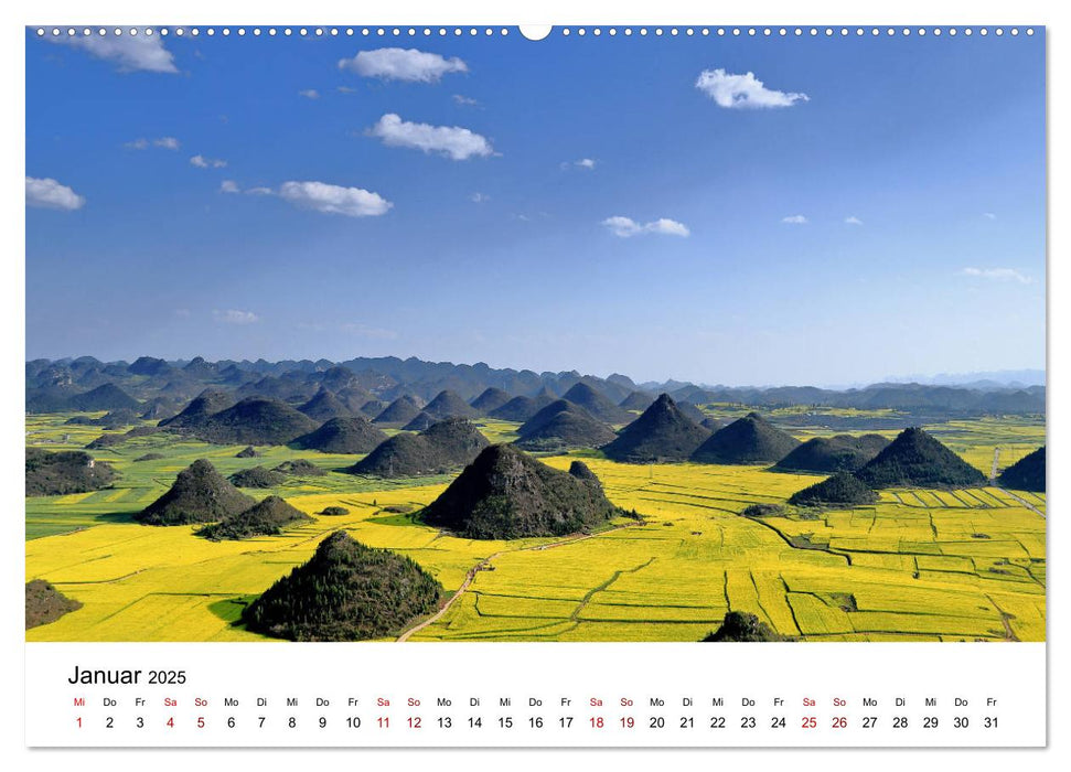 Wildes China (CALVENDO Premium Wandkalender 2025)