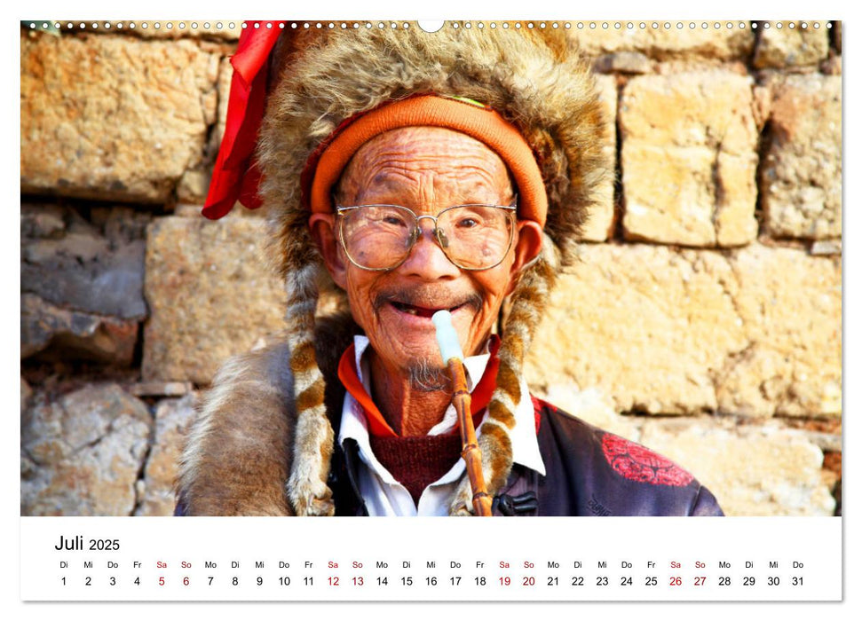 Wildes China (CALVENDO Premium Wandkalender 2025)