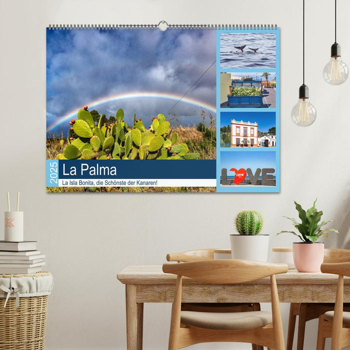 La Palma - La Isla Bonita, die Schönste der Kanaren (CALVENDO Wandkalender 2025)