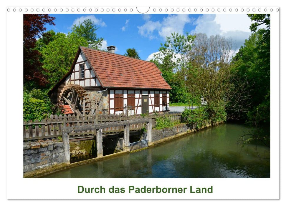 Durch das Paderborner Land (CALVENDO Wandkalender 2025)