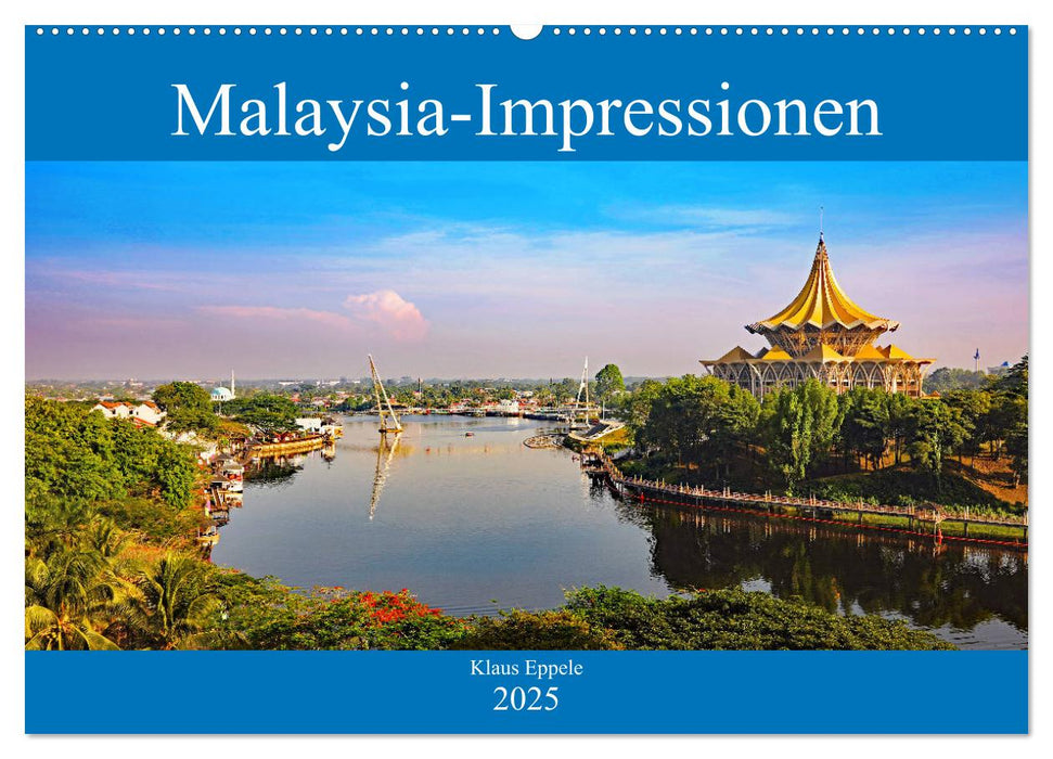 Malaysia-Impressionen (CALVENDO Wandkalender 2025)