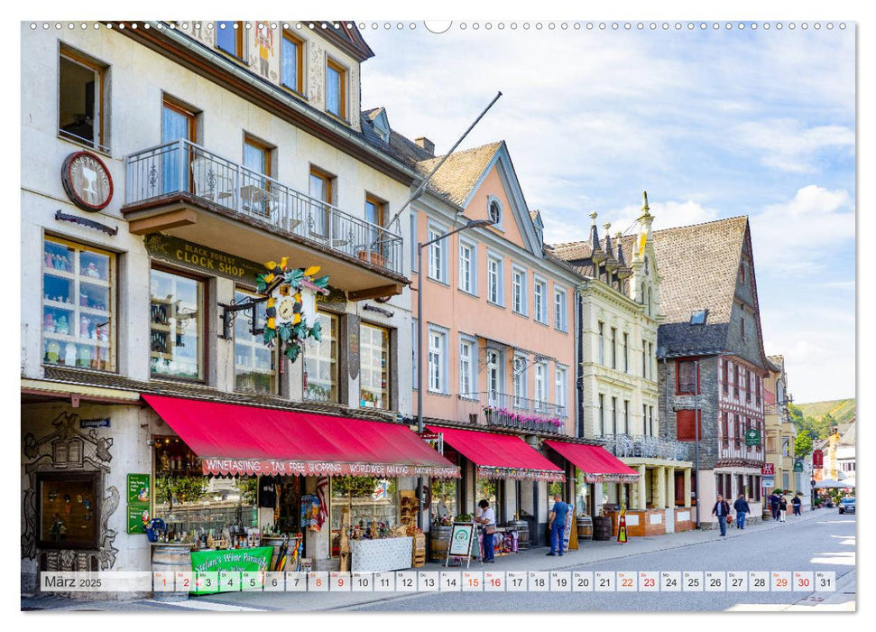 St. Goar und St. Goarshausen Impressionen (CALVENDO Premium Wandkalender 2025)