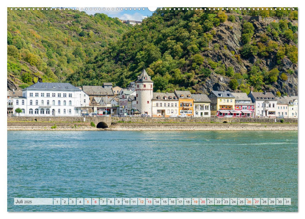 St. Goar und St. Goarshausen Impressionen (CALVENDO Premium Wandkalender 2025)