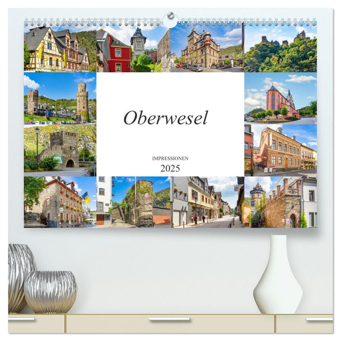 Oberwesel Impressionen (CALVENDO Premium Wandkalender 2025)