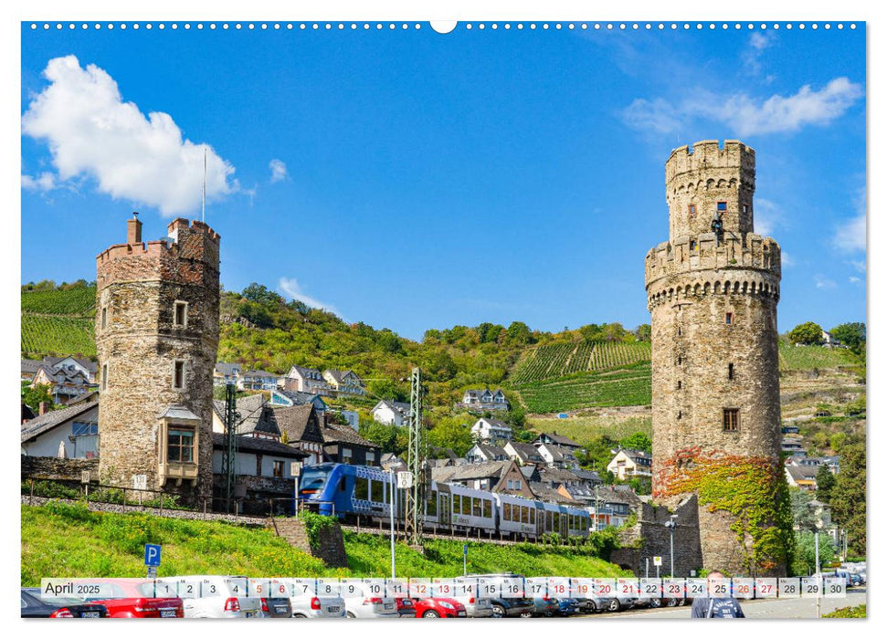 Oberwesel Impressionen (CALVENDO Premium Wandkalender 2025)