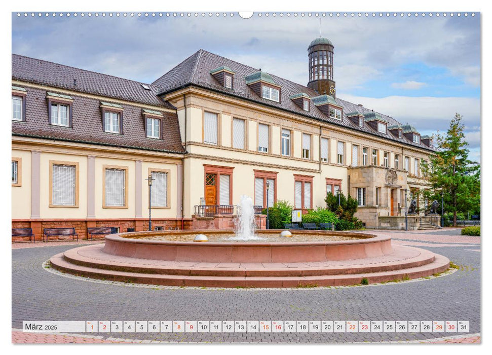 Frankenthal Impressionen (CALVENDO Premium Wandkalender 2025)