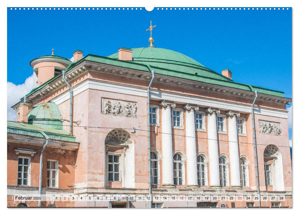 St. Petersburg - Prachtvolle Ostseemetropole (CALVENDO Premium Wandkalender 2025)