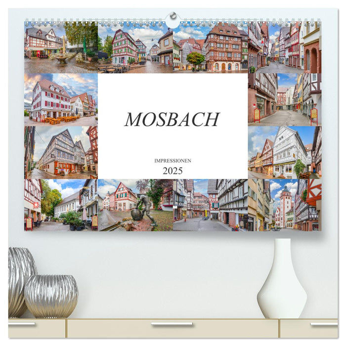 Mosbach Impressionen (CALVENDO Premium Wandkalender 2025)