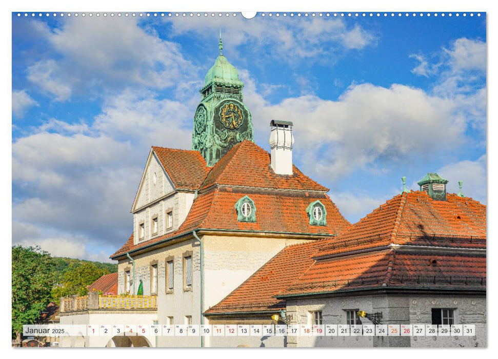 Bad Nauheim Impressionen (CALVENDO Premium Wandkalender 2025)