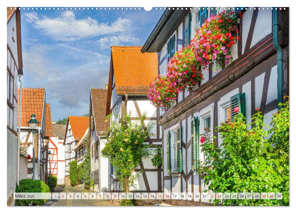 Bad Nauheim Impressionen (CALVENDO Premium Wandkalender 2025)