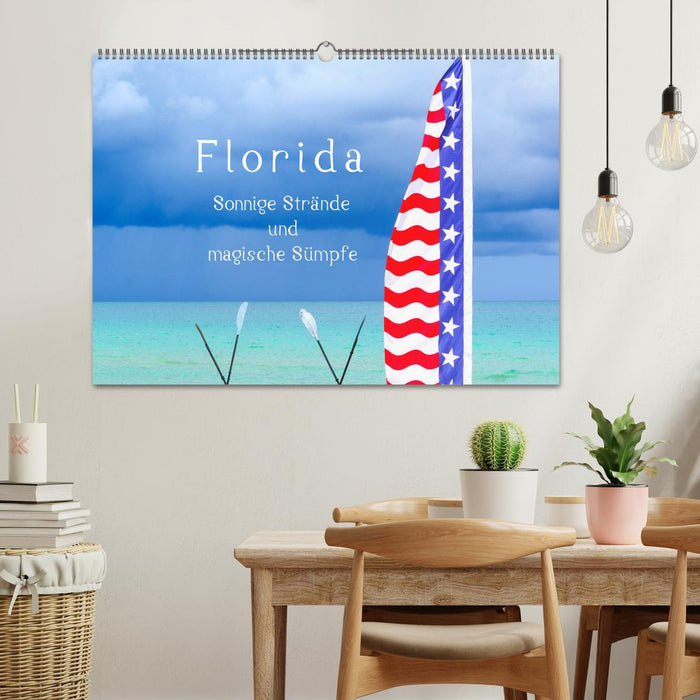 Florida – Sonnige Strände und magische Sümpfe (CALVENDO Wandkalender 2025)