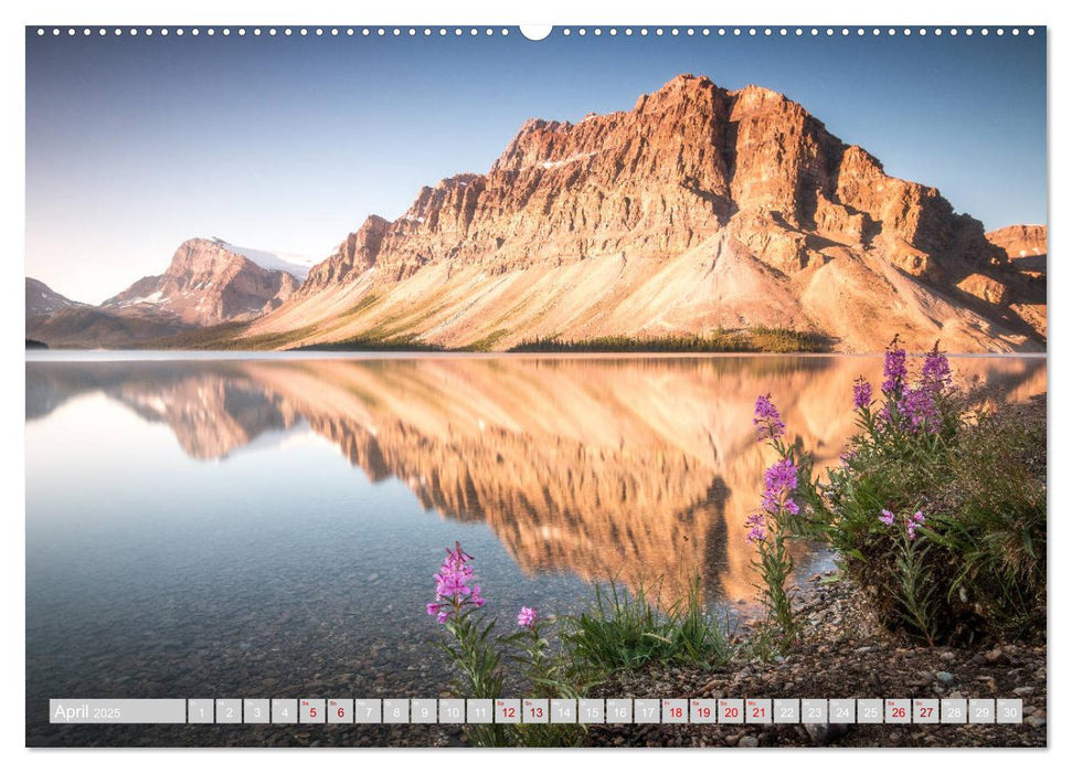Die kanadischen Rockies (CALVENDO Wandkalender 2025)