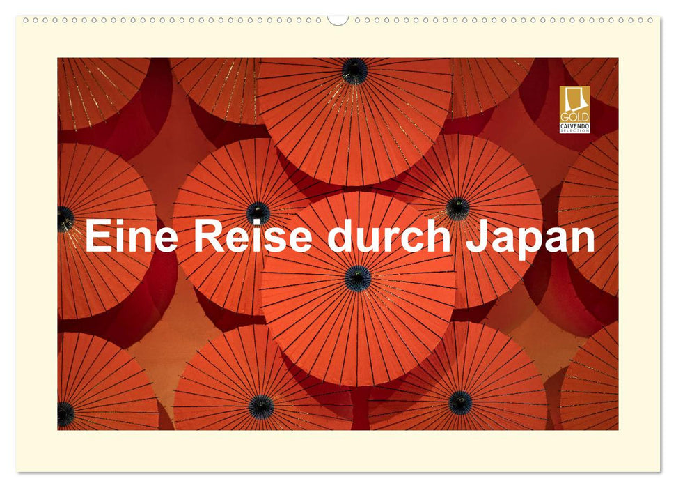 Eine Reise durch Japan (CALVENDO Wandkalender 2025)