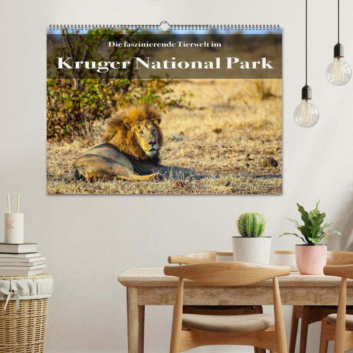 Faszinierende Tierwelt des Kruger National Parks (CALVENDO Wandkalender 2025)