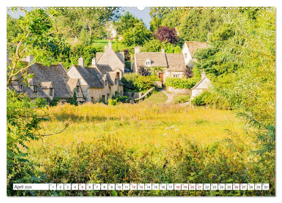 Die englischen Cotswolds (CALVENDO Premium Wandkalender 2025)