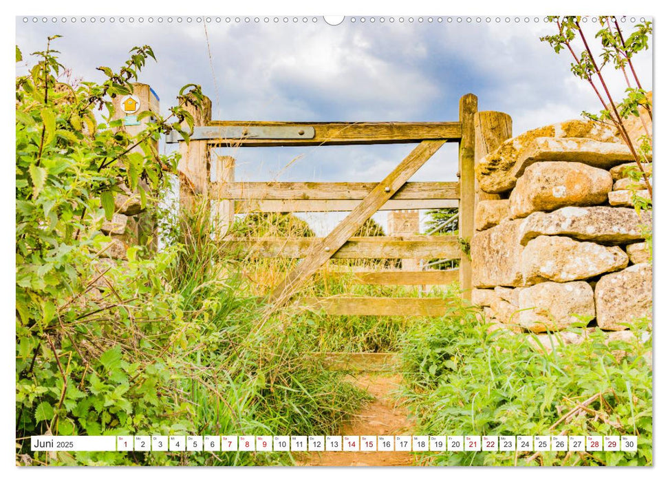 Die englischen Cotswolds (CALVENDO Premium Wandkalender 2025)