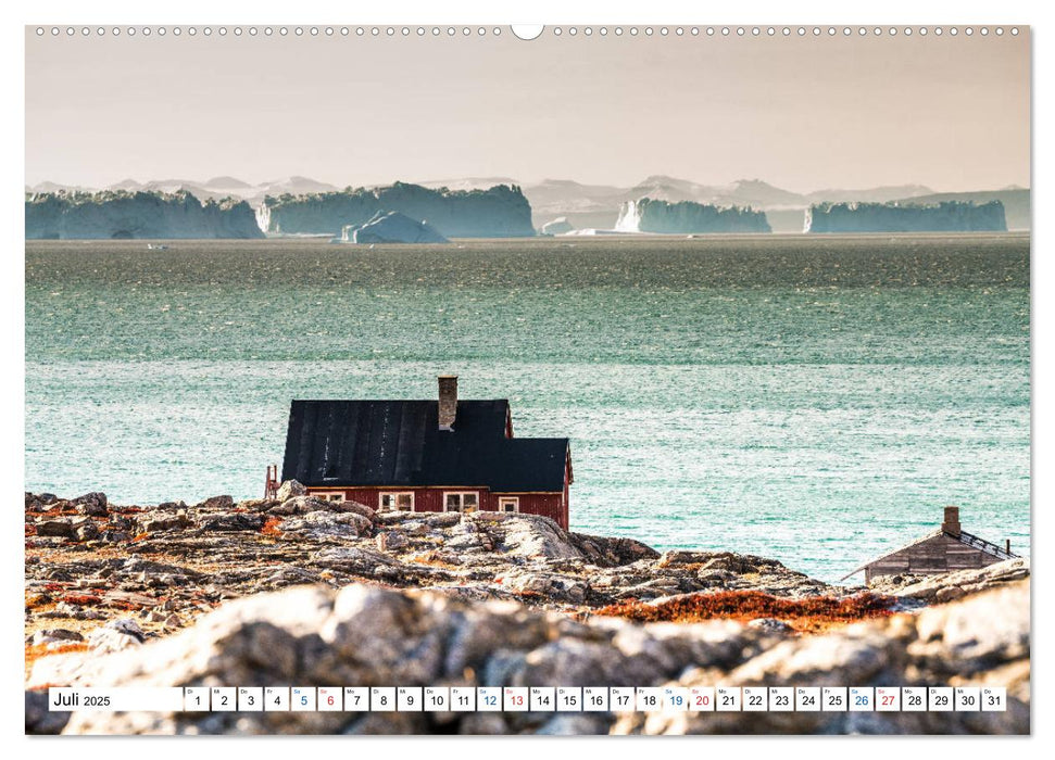 Scoresbysund - Sommer im größten und längsten Fjordsystem der Welt (CALVENDO Premium Wandkalender 2025)