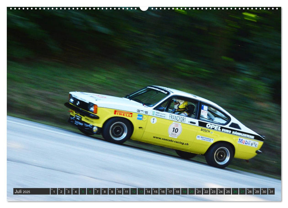 OLDTIMER BERGRENNEN - OPEL AM START (CALVENDO Premium Wandkalender 2025)