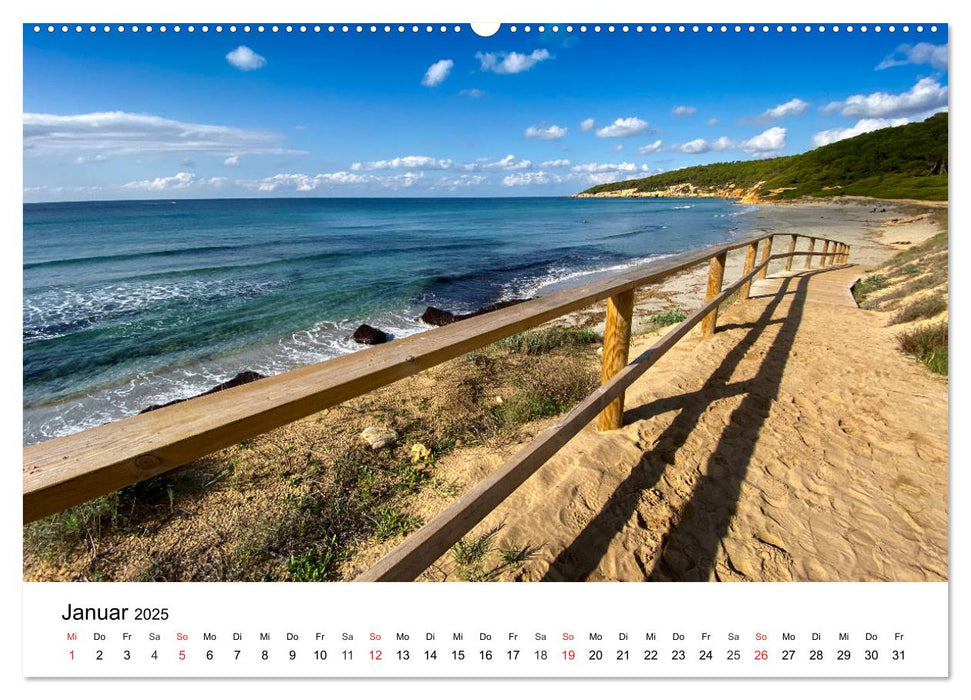 Wandern auf Menorca (CALVENDO Premium Wandkalender 2025)