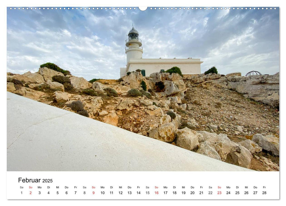 Wandern auf Menorca (CALVENDO Premium Wandkalender 2025)