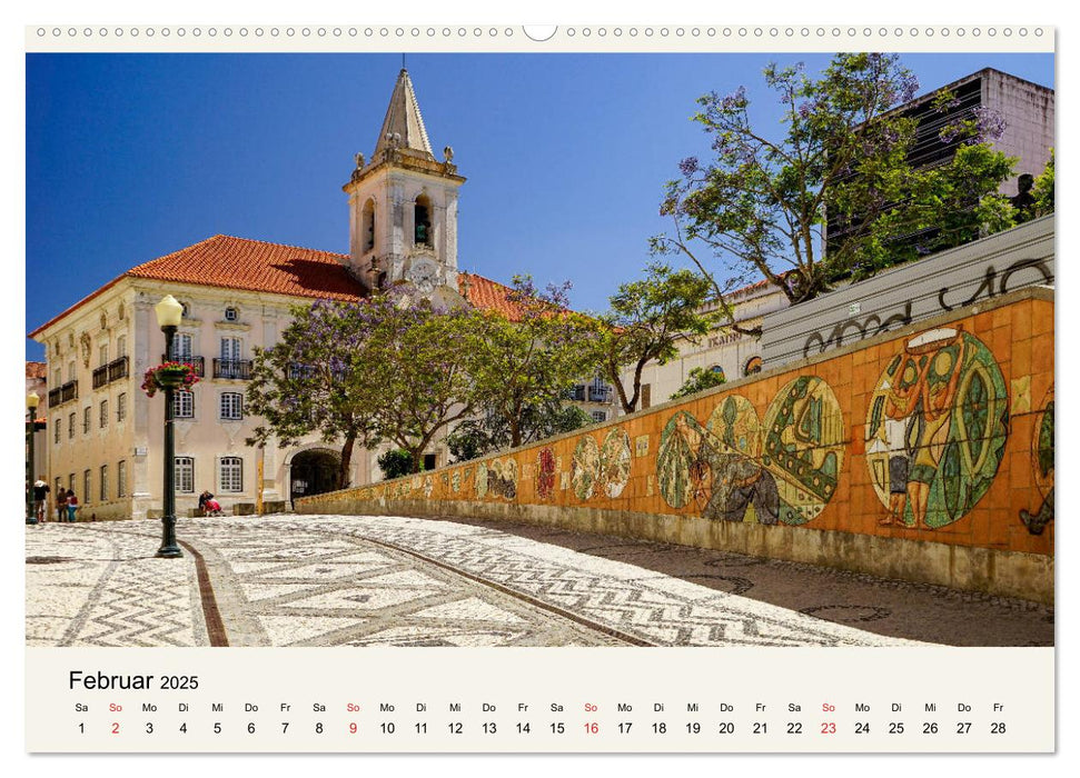 Portugal im Westen - erfrischend und farbenfroh (CALVENDO Premium Wandkalender 2025)