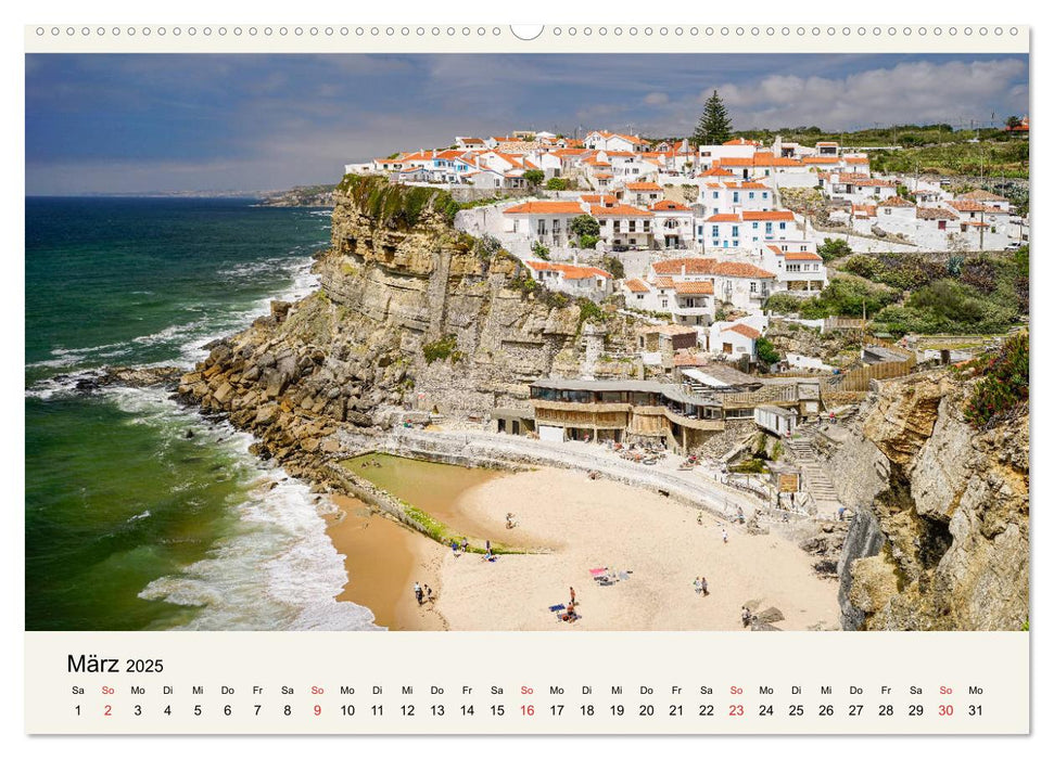 Portugal im Westen - erfrischend und farbenfroh (CALVENDO Premium Wandkalender 2025)