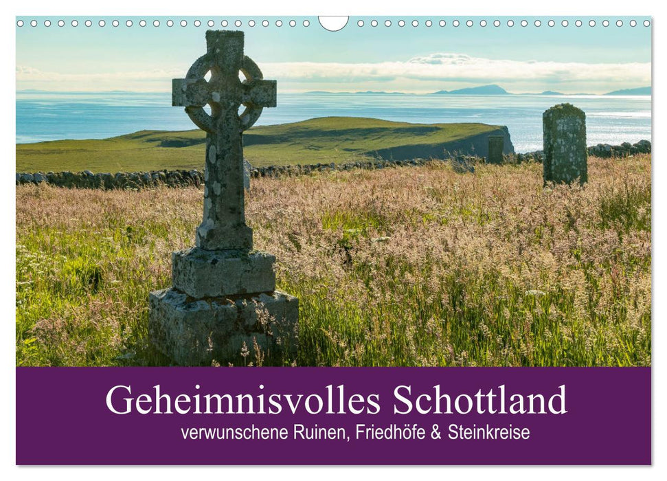 Geheimnisvolles Schottland (CALVENDO Wandkalender 2025)