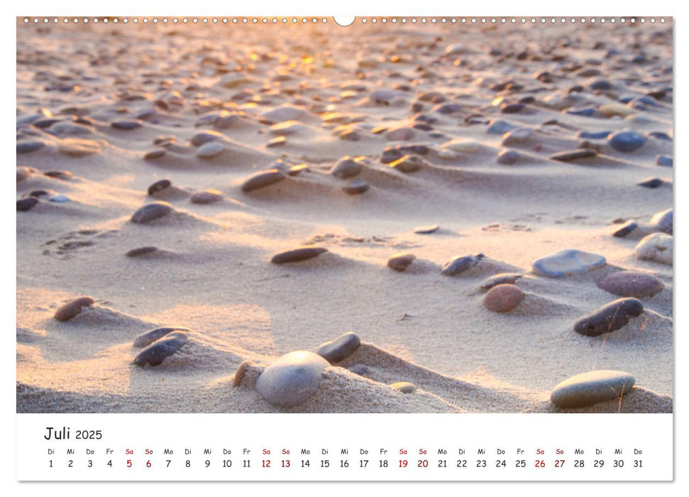 Dünen und Meer Nordseemomente (CALVENDO Premium Wandkalender 2025)