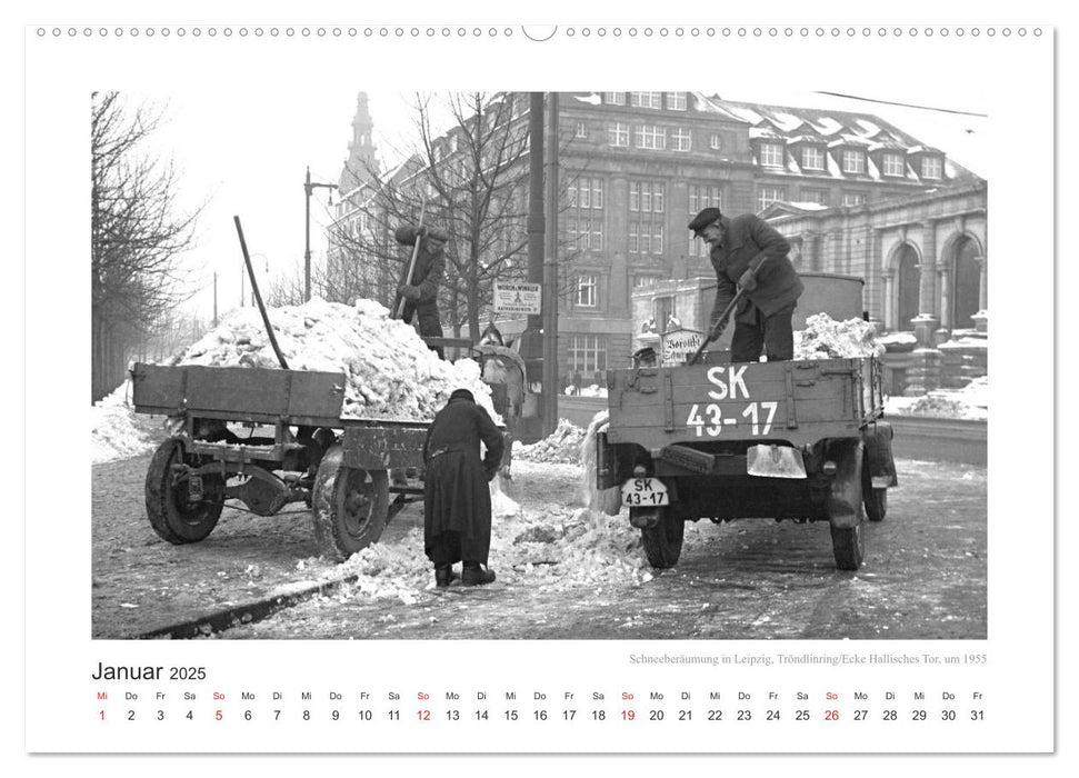 Leipzig : Fotografien von Karl Heinz Mai (1920-1964) (CALVENDO Premium Wandkalender 2025)