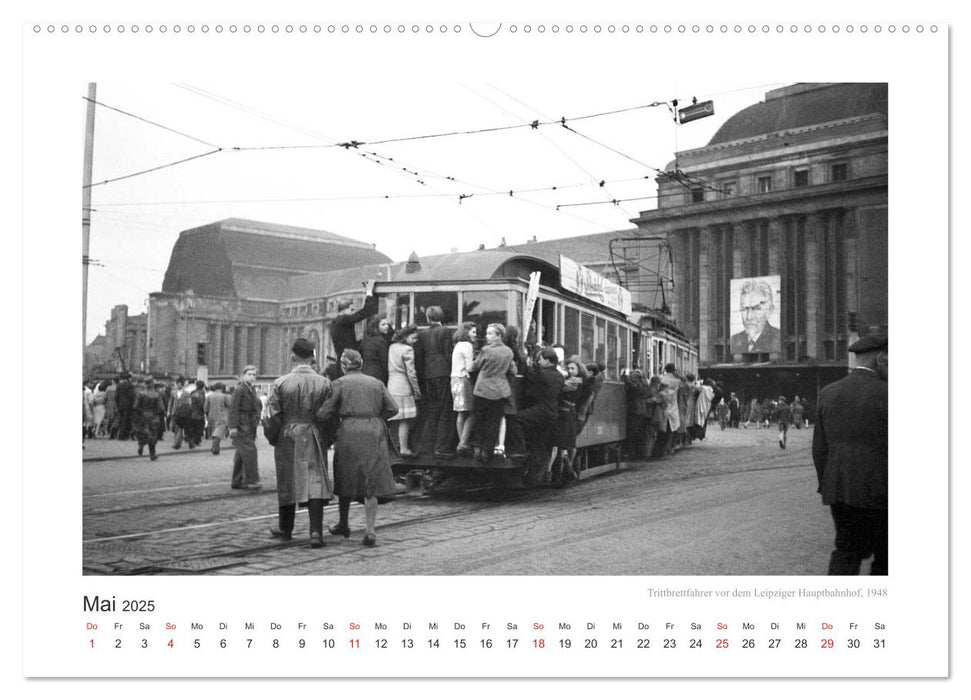 Leipzig : Fotografien von Karl Heinz Mai (1920-1964) (CALVENDO Premium Wandkalender 2025)