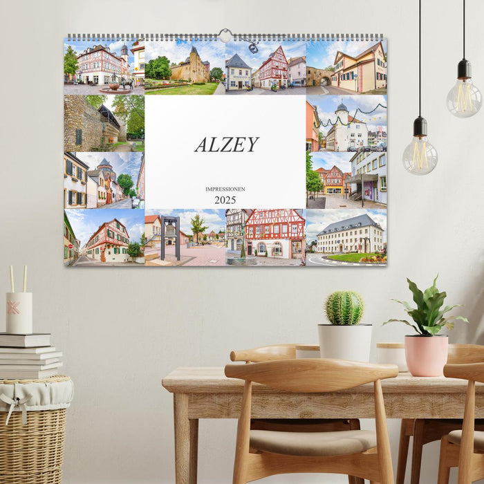 Alzey Impressionen (CALVENDO Wandkalender 2025)