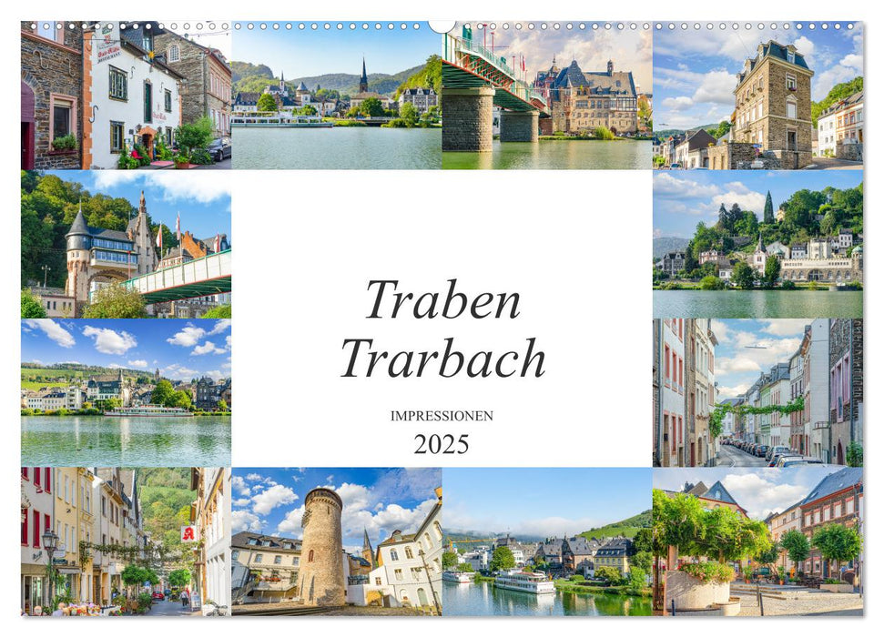 Traben Trarbach Impressionen (CALVENDO Wandkalender 2025)