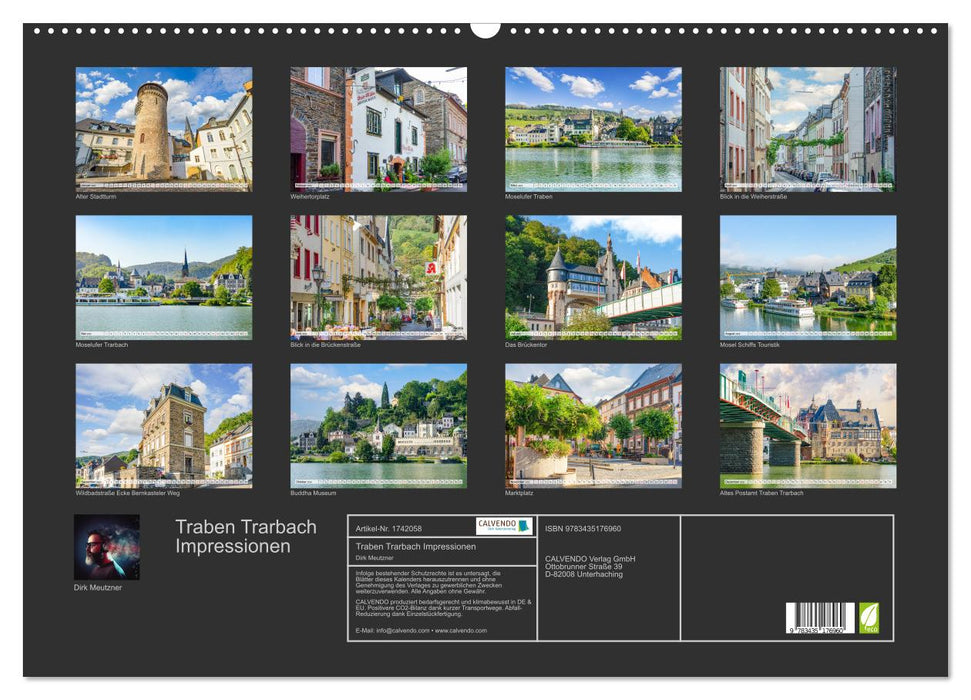 Traben Trarbach Impressionen (CALVENDO Wandkalender 2025)