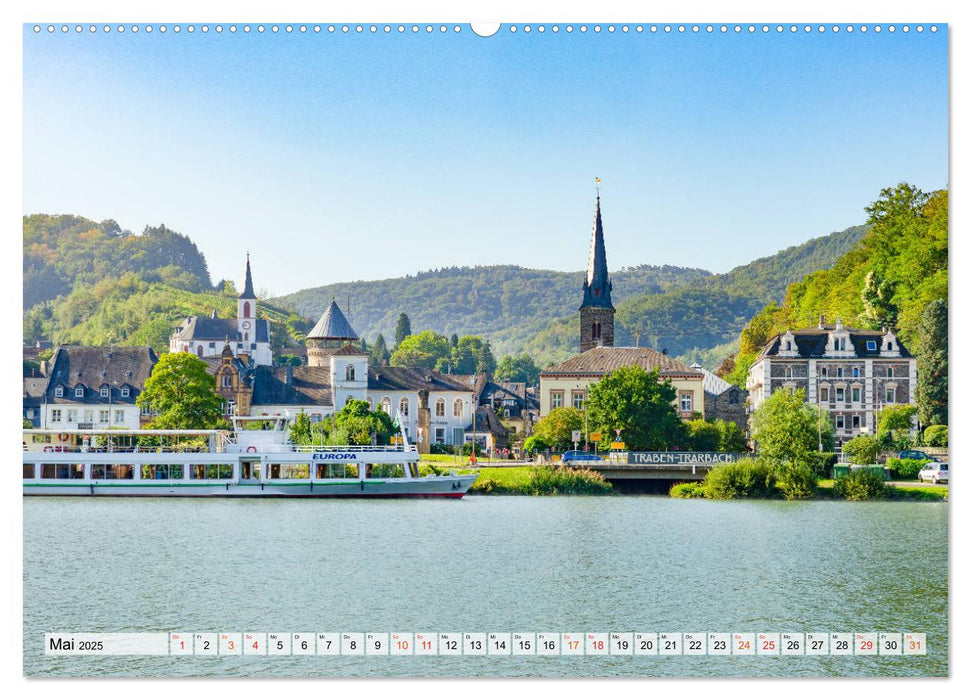 Traben Trarbach Impressionen (CALVENDO Wandkalender 2025)