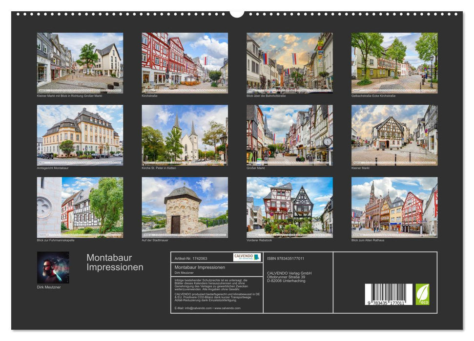 Montabaur Impressionen (CALVENDO Premium Wandkalender 2025)