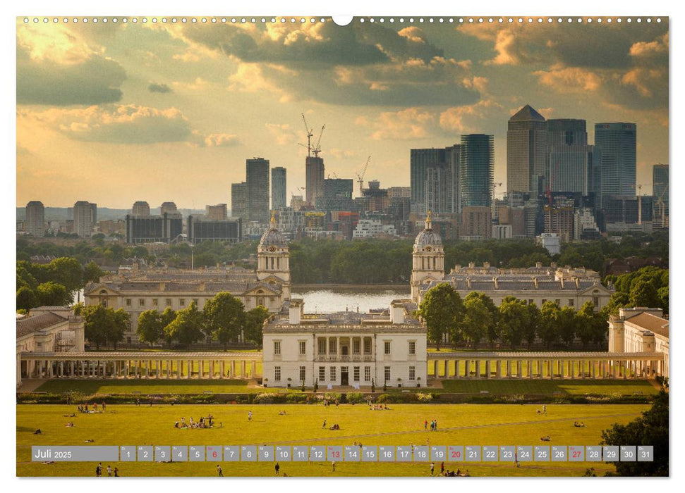 London Sehenswürdigkeiten (CALVENDO Premium Wandkalender 2025)