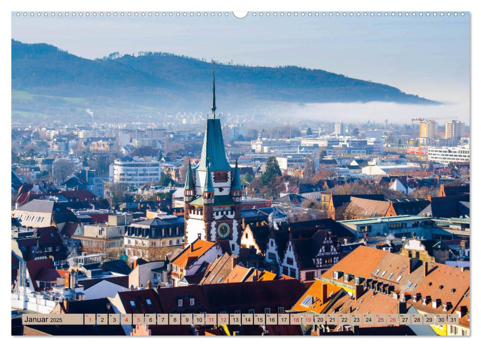 Freiburg Regio (CALVENDO Premium Wandkalender 2025)