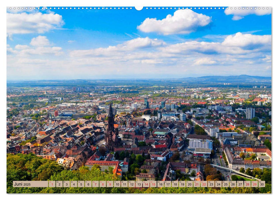 Freiburg Regio (CALVENDO Premium Wandkalender 2025)