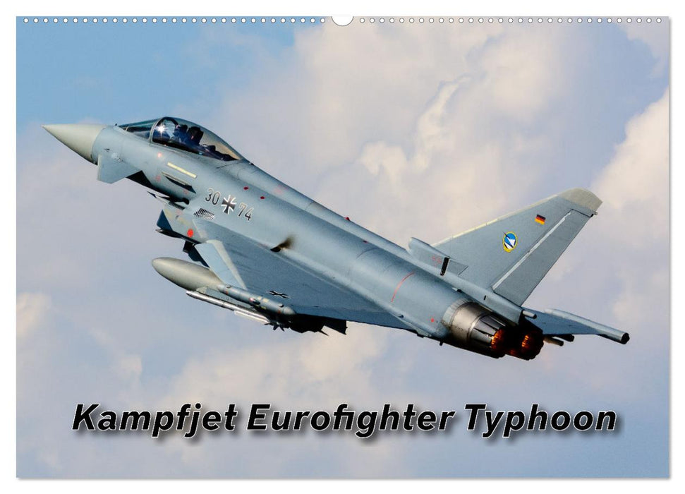 Kampfjet Eurofighter Typhoon (CALVENDO Wandkalender 2025)