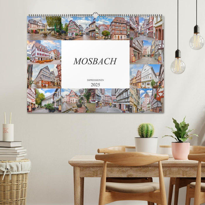 Mosbach Impressionen (CALVENDO Wandkalender 2025)